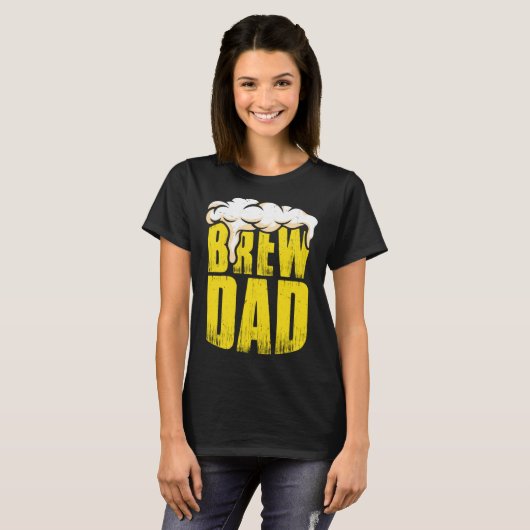 beer crafter beer dads crafting beer brewer 2 tシャツ (正面フル)