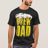 beer crafter beer  dads crafting beer brewer  2 tシャツ (正面)
