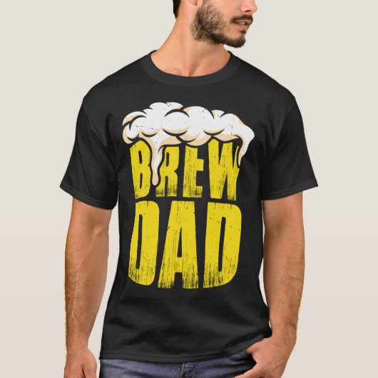 beer crafter beer  dads crafting beer brewer  2 tシャツ (正面)