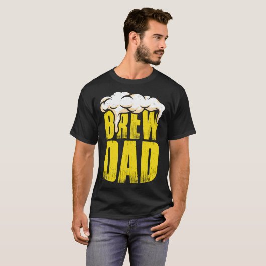 beer crafter beer  dads crafting beer brewer  2 tシャツ (正面フル)