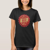 Beer Crown cork bottle top Tシャツ (正面)