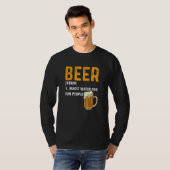 Beer Definition  Magic Water For Fun People Tシャツ (正面フル)