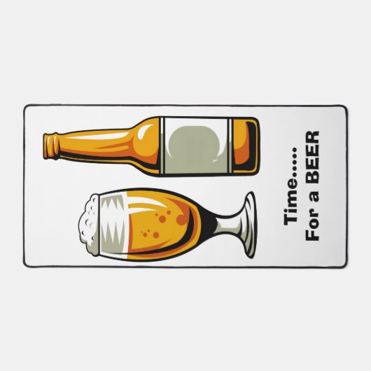 Beer Deskmatの時間 デスクマット (正面)