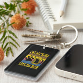 Beer Drinker I Drink Beer I Pet My Dog Birthday キーホルダー (正面右)