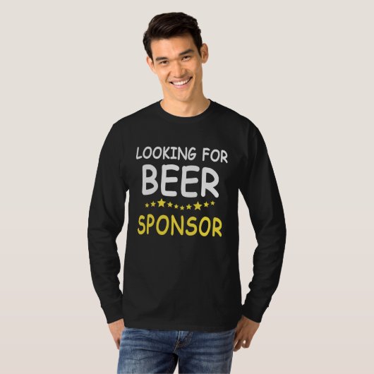 Beer Drinker Sayings Search Beer Sponsor Beer Sayi Tシャツ (正面フル)