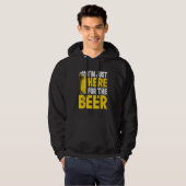 Beer Drinking Alcohol Drinkers Men Women パーカ (正面フル)