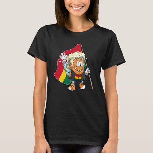 Beer fan of Ghana Tシャツ (正面)