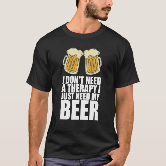Beer Fraternity Beers Tシャツ (正面)