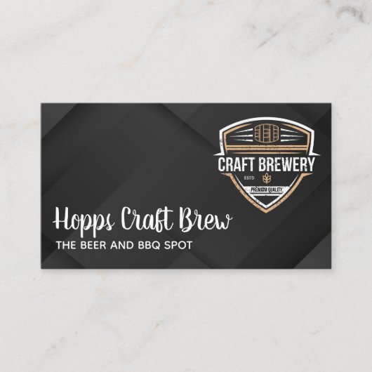Beer Garden | Brewery 名刺 (正面)