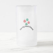 Beer Glass フロストグラスビールジョッキ (中央)