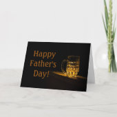 Beer Glass Father's Day カード (正面)