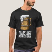 Beer Homebrew Brewer Tシャツ (正面)