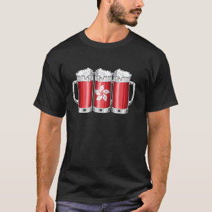 Beer Hong Konger Shirt – ビール香港国旗Patri Tシャツ