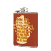 BEER in languagesカスタム flask フラスク (左)