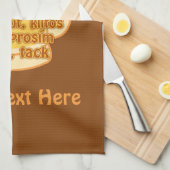 BEER in languagesキッチンカスタムタオル キッチンタオル (四つ折り)