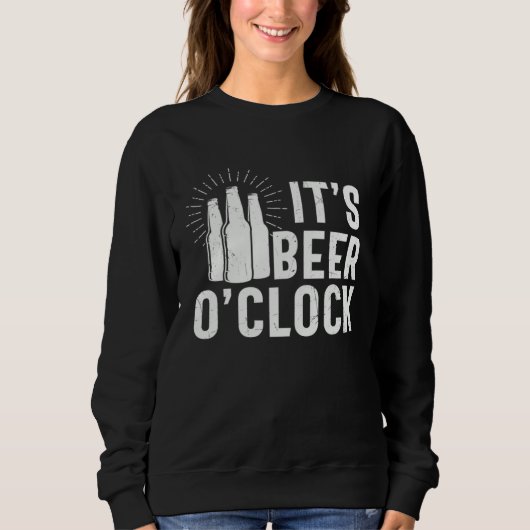 Beer  It s Beer O clock スウェットシャツ (正面)