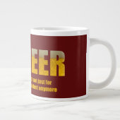 Beer It's Just For Breakfast ジャンボコーヒーマグカップ (右)