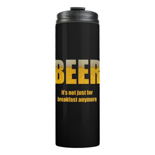 Beer It's Just For Breakfast タンブラー (正面)