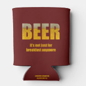 Beer It's Just For Breakfast 缶クーラー (裏面)