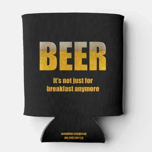 Beer It's Just For Breakfast 缶クーラー (裏面)