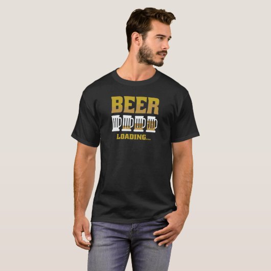 beer loading tシャツ (正面フル)