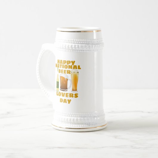 Beer Lovers Day ビールジョッキ (正面左)