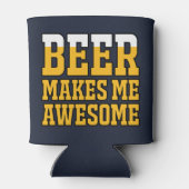 Beer makes me awesome 缶クーラー (裏面)