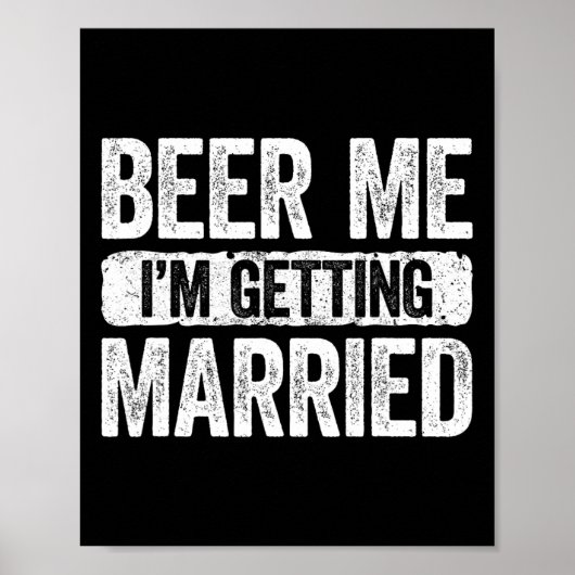 Beer Me I'Getting Marshed Groomバチュラーパーティ1 ポスター (正面)