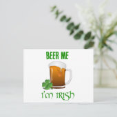Beer Me I'm Irish ポストカード (スタンド正面)