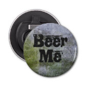 Beer Me on a Mossy stone wall 栓抜き (正面)