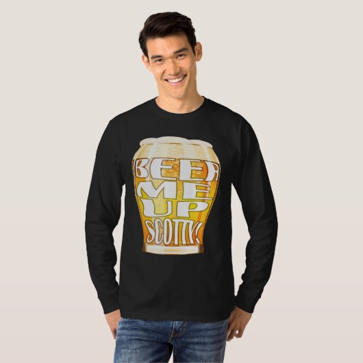 Beer Me Up Scotty Tシャツ (正面フル)