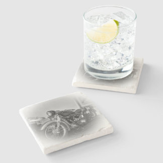 Beer Motorcycle Coaster 10 ストーンコースター