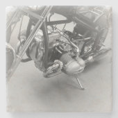 Beer Motorcycle Coaster 17 ストーンコースター (正面)