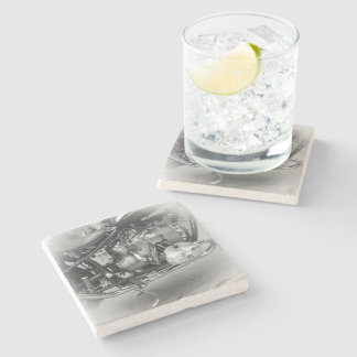 Beer Motorcycle Coaster 19 ストーンコースター