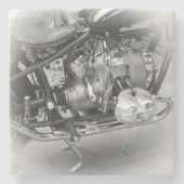 Beer Motorcycle Coaster 19 ストーンコースター (正面)