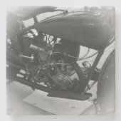 Beer Motorcycle Coaster 1 ストーンコースター (正面)