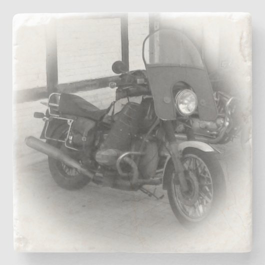 Beer Motorcycle Coaster 2 ストーンコースター (正面)