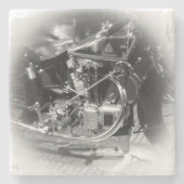 Beer Motorcycle Coaster 5 ストーンコースター (正面)