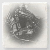 Beer Motorcycle Coaster 8 ストーンコースター (正面)