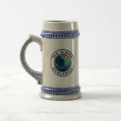 Beer mug, kvas mug. ビールジョッキ (左)