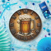 Beer Mug Man Cave Bar Gift ペーパープレート (パーティー)