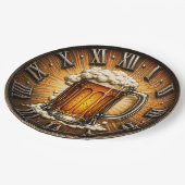 Beer Mug Man Cave Bar Gift ペーパープレート (アングル)
