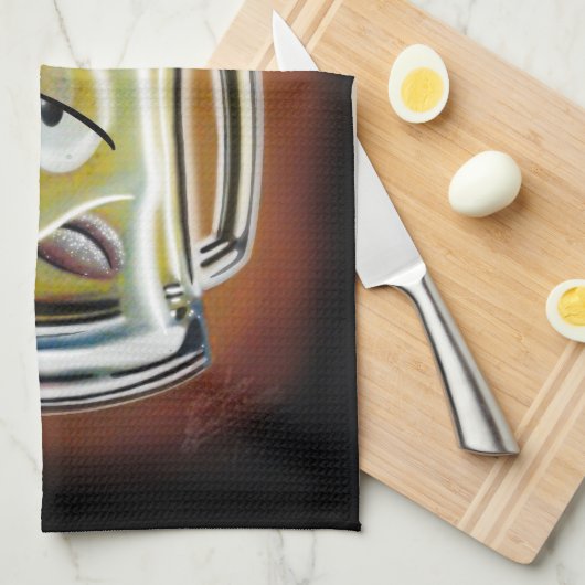 Beer O’clock! キッチンタオル (四つ折り)