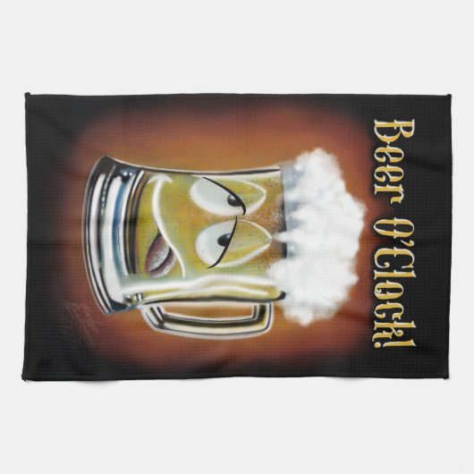 Beer O’clock! キッチンタオル (横)