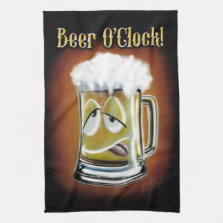 Beer O’clock!  キッチンタオル