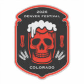 Beer Oktoberfest Business Promotion シール (正面)