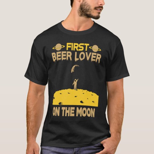 Beer On The Moon Tシャツ (正面)