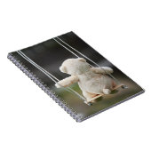 Beer op Schommel in beweging. ノートブック (右側)