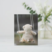 Beer op Schommel in beweging. ポストカード (スタンド正面)