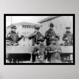 Beer Prohibition in Zion City, IL 1920 ポスター